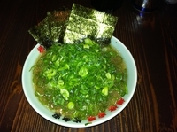 「横浜ラーメン+九条ネギ」@横浜家系佐倉家の写真