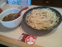 「塩つけ麺中盛り（780円）」@麺場 風天の写真