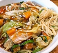 「スタミナ冷やし+中盛（650円+100円）」@えるびすの写真