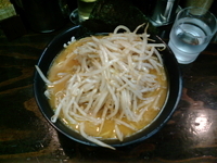 「もやしラーメン」@ラーメン道楽 新宿店の写真