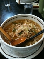 「焼肉らーめん」@らあめん まるおうの写真