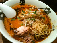 「カラシビ味噌らー麺（カラ普通、シビ普通）780円」@カラシビ味噌らー麺 鬼金棒の写真