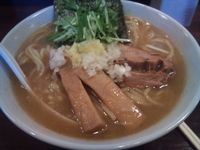 「ラーメン大盛（900円）」@らぁめん 葉月 不動前店の写真