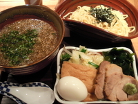 「しょうゆつけめん」@食幹の写真