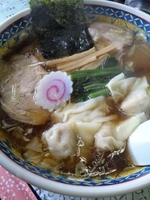 「ワンタンチャーシュー麺」@手打中華もめんの写真