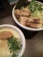 「つけめん+チャーシュー」@鶏そば 一瑳の写真