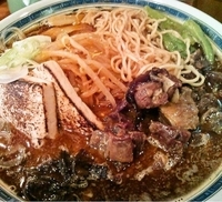 「特製エゾ鹿味噌らーめん(中盛)980円」@麺塾の写真