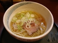 「あっさり塩らーめん」@らぁめん 夢屋台 大東店の写真