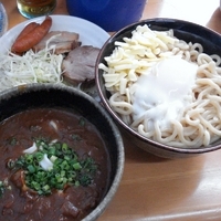 「カレーつけ麺（4/17迄の限定） 1000円+サービス盛 300」@MENYA 食い味の道有楽の写真