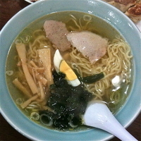 「中国そば（￥550）ギョーザ（￥450）」@中国料理 おがわの写真