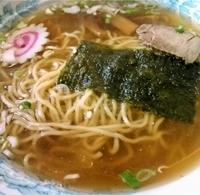 「ラーメン・半チャーハン（700円）」@中華 大島の写真