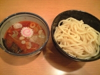 「ミニ辛つけめん」@頑者 新横浜ラーメン博物館店の写真
