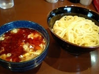 「辛肉もりそば（少なめ）」@UNDER GROUND RAMENの写真