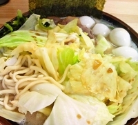 「塩ラーメン（濃いめ・硬め）+うずら（5個）+キャベツ（650円+」@壱成家 松戸五香店の写真