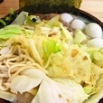 塩ラーメン（濃いめ・硬め）+うずら（5個）+キャベツ（650円+