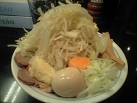 「油そば（ヤサイニンニク）」@らーめん大 五反田店の写真