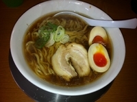 「醤油らーめん+味玉」@麺や 河野の写真