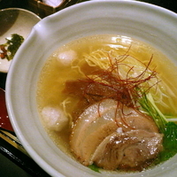 「銀笹塩ラーメン 800円」@麺処 銀笹の写真