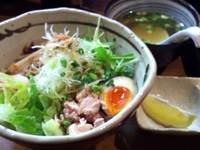 「塩あえそば（800円）」@らーめん しおの風 本店の写真