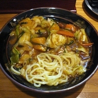 「スタミナ冷やし（中盛） 850円」@総本家 茨城スタミナラーメン 松五郎 東京支部の写真