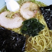 「ラーメン（麺硬め） 580円」@ラーメンショップ 寒川店の写真