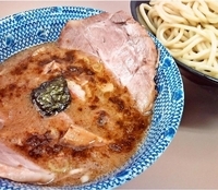 「つけめん+小チャーシュー（800円+150円）」@庵悟の写真