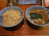 「つけめん 麺少なめ（700円）」@麺や 璃宮の写真