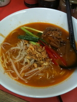 「イタかんらーめん ¥800」@らーめん 八の字屋の写真