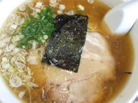 「二番中華そば 700円」@地鶏けい骨 阿波家 宇都宮店の写真