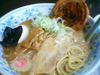 「味玉そば+厚切り焙りチャーシュー（￥780+100）」@東池袋大勝軒 ROZEOの写真