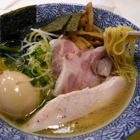 「特製芳醇香味そば（塩） 900円」@麺屋 一燈 西武池袋本店7F催事場の写真