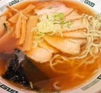 「和風チャーシューメン+餃子セット（730円→610円）」@日高屋 北柏駅南口店の写真