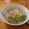 塩ラーメンと餃子