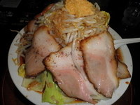 「岡村二郎肉増し1000円+野菜増し50円」@信濃神麺 烈士洵名 長野店の写真