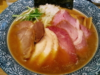 「にぼやん一号（限定） 500円+ミックスチャーシュー240円=7」@麺屋 一燈の写真