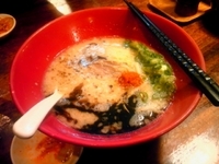 「赤丸バリカタ」@博多一風堂 恵比寿店の写真