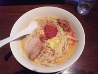 「辛味噌らぁめん」@極太野菜味噌〇助（MARUSUKE）の写真