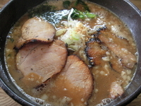 「炙りチャーブラック」@仙川らーめん ばかたれの写真