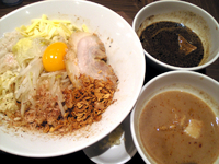 「まぜつけ（並）（1000円）」@ジャンクガレッジ 東京ラーメンストリートの写真