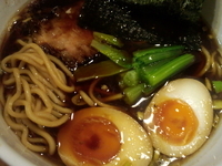 「醤油らーめん（濃口）+味玉」@本八幡だんちょうてーの写真