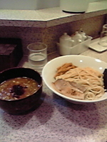 「旨辛醤油つけ麺」@らあめん わかばの写真