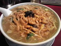 「肉細切りそば大盛り」@喜久の写真