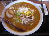 「オリジナルらいらいメン（ちょい辛）+味玉（750+50=800円」@来々軒の写真