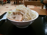 「ラーメン並+ヤサイ」@ジャンクガレッジ イオン北戸田店の写真