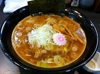 「醬油そば・大盛り」@中華そば 醤武屋 十三店の写真