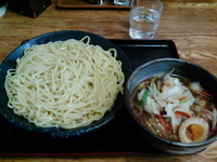 「醤油野菜つけ麺中盛（750円）」@本格つけ麺 たれ蔵の写真