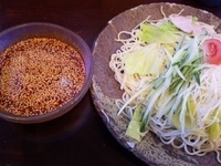 「辛つけ麺 大盛」@冷菜麺家 蓮の写真