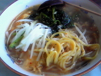 「タンタンメン ナムル入り 辛さ中くらい ￥650」@タンタンメン 有保の写真