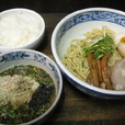 つけ麺[700円]+半ライス[50円]
