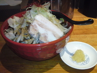 「けいじろう800円」@黒味噌らーめん 初代けいすけ 品川店の写真